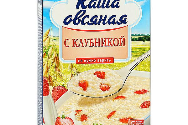  Каша овсяная Увелка с клубникой 5*40 г в интернет-магазине продуктов с Преображенского рынка Apeti.ru