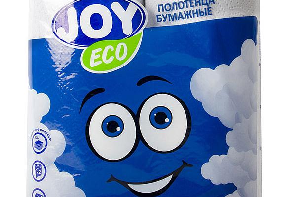  Полотенца бумажные Joy Eco 2 шт в интернет-магазине продуктов с Преображенского рынка Apeti.ru