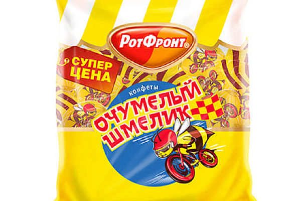  Конфеты желейные Очумелый шмелик микс 250г в интернет-магазине продуктов с Преображенского рынка Apeti.ru