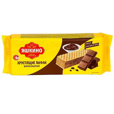 Вафли Яшкино шоколадные 300 г
