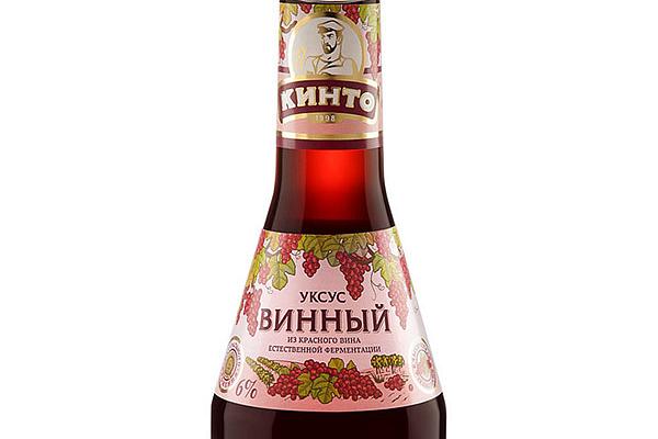  Уксус винный "Кинто" из красного вина 250 г в интернет-магазине продуктов с Преображенского рынка Apeti.ru