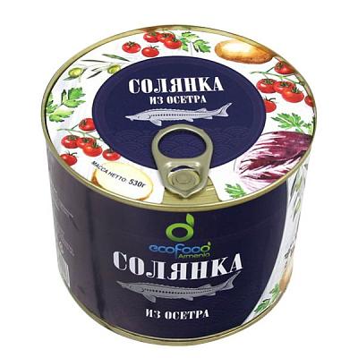 Солянка Ecofood из осетра 530 г в Apeti.ru Солянка Ecofood из осетра 530 г в интернет-магазине свежих фермерских продуктов Apeti.ru