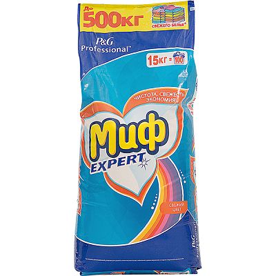 Стиральный порошок Миф Color Expert 15 кг