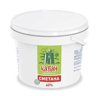  Сметана Чабан 40% 700 г БЗМЖ в интернет-магазине свежих фермерских продуктов Apeti.ru