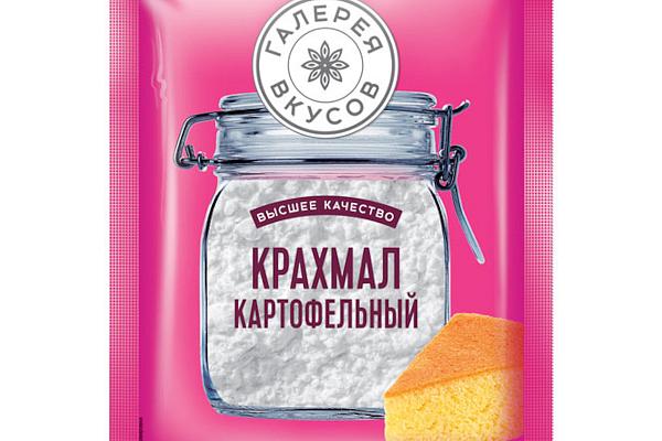  Крахмал картофельный "Галерея вкусов" экстра 200 г в интернет-магазине продуктов с Преображенского рынка Apeti.ru