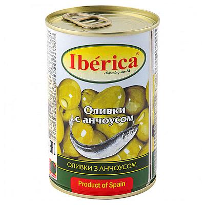  Оливки Iberica с анчоусом 300 г в интернет-магазине свежих фермерских продуктов Apeti.ru
