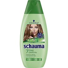 Шампунь Schauma 7 трав для нормальных и жирных волос, 380 мл