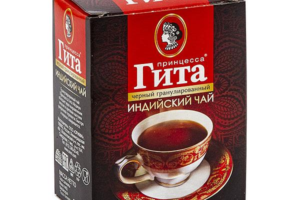  Чай черный Принцесса Гита гранулированный индийский 50 г в интернет-магазине продуктов с Преображенского рынка Apeti.ru