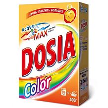 Стиральный порошок Dosia универсальный Active max Color 400 г