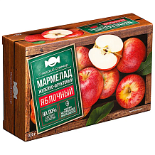 Мармелад Яблочный Озёрский сувенир 100% натуральный продукт 320 г