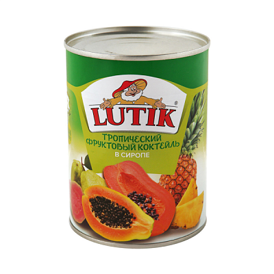  Тропический фруктовый LUTIK коктейль 580 мл в интернет-магазине свежих фермерских продуктов Apeti.ru