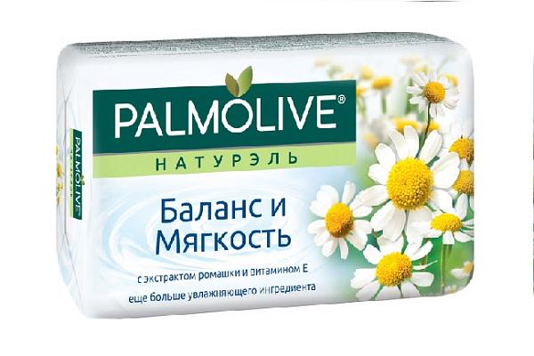  Мыло туалетное Palmolive баланс и мягкость с экстрактом ромашки и витамином Е 90 г в интернет-магазине продуктов с Преображенского рынка Apeti.ru