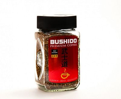 Кофе Бушидо Рэд Катана, 100 г,стекло
