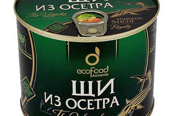  Щи из осетра Ecofood по царски 530 г в интернет-магазине продуктов с Преображенского рынка Apeti.ru