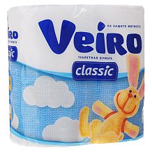 Туалетная бумага Veiro Classic двухслойная 4 шт