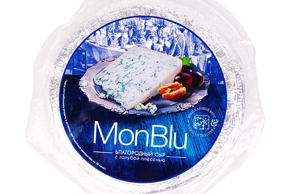  Сыр с голубой плесенью Mont Blu 50% БЗМЖ в интернет-магазине продуктов с Преображенского рынка Apeti.ru