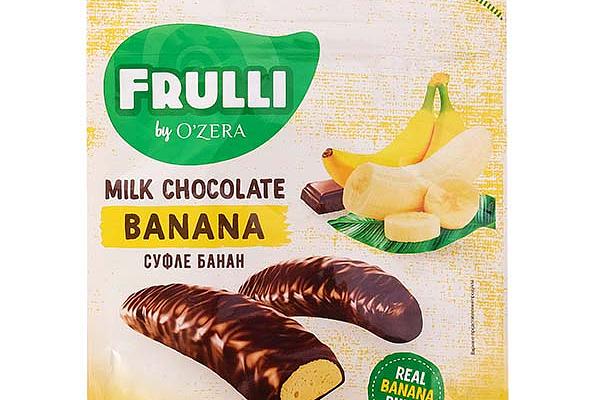  Конфеты O'Zera "Frulli" суфле в шоколаде банан 125 г в интернет-магазине продуктов с Преображенского рынка Apeti.ru