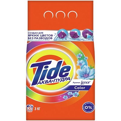 Стиральный порошок Tide Color автомат Аромат Lenor 3 кг