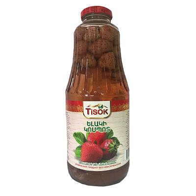  Компот TiSok из клубники 1 л в интернет-магазине свежих фермерских продуктов Apeti.ru