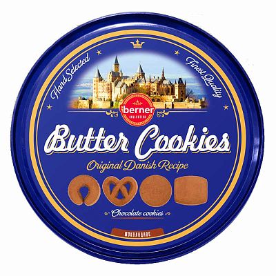 Печенье Berner Датское шоколадное 270 г