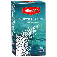 Соль морская Атлантика  крупная 500гр