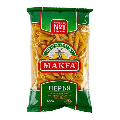Макаронные изделия Makfa перья 400 г