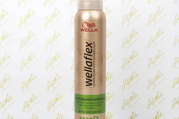  Мусс для волос Wellaflex суперсильная фиксация 200 мл в интернет-магазине продуктов с Преображенского рынка Apeti.ru