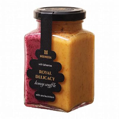 Мед-суфле Mirmeda с черникой и облепихой 340 г в Apeti.ru Мед-суфле Mirmeda с черникой и облепихой 340 г в интернет-магазине свежих фермерских продуктов Apeti.ru