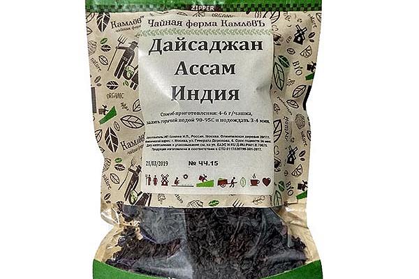  Чай черный КамлевЪ Дайсаджан Ассам Индия 100 г в интернет-магазине продуктов с Преображенского рынка Apeti.ru