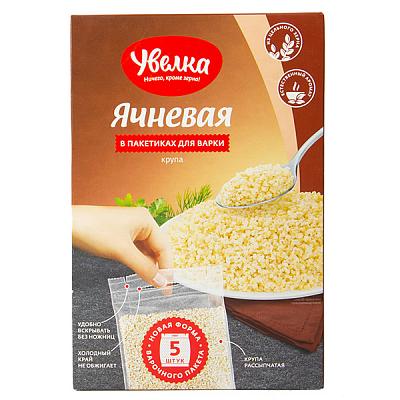 Крупа ячневая Увелка в пакетах для варки 5*80 г в интернет-магазине свежих фермерских продуктов Apeti.ru