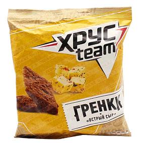  Гренки Хрусteam острый сыр 105 г в интернет-магазине свежих фермерских продуктов Apeti.ru
