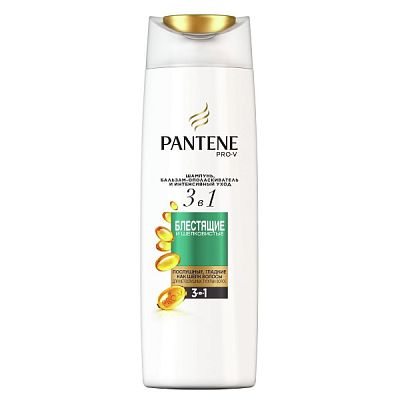 Шампунь Pantene Pro-V Блестящий и Шелковистый 360 мл