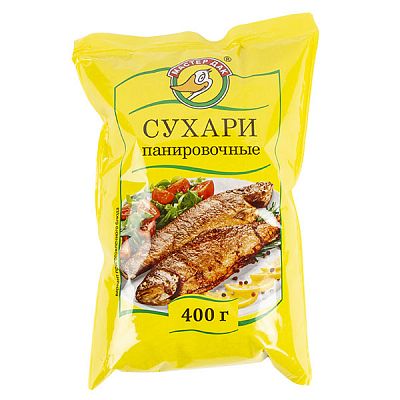 Сухари панировочные Мастер Дак 400 г