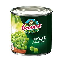 Горошек зеленый "6 соток" 400 г