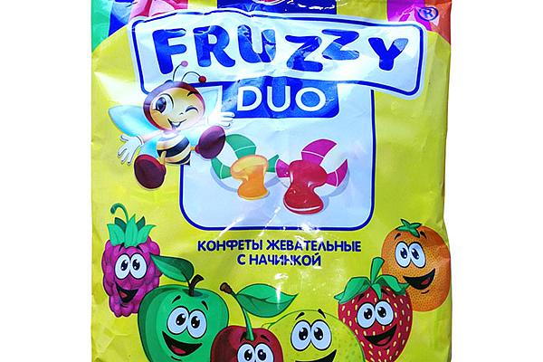  Конфеты жевательные Fruzzy duo с начинкой 180 г в интернет-магазине продуктов с Преображенского рынка Apeti.ru