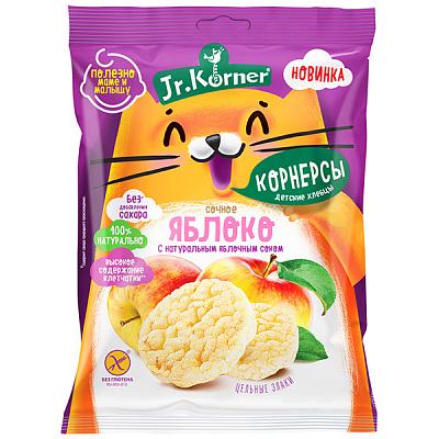  Хлебцы рисовые мини Jr.Korner яблоко 30 г в интернет-магазине свежих фермерских продуктов Apeti.ru