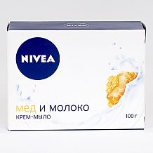Крем-мыло Nivea мед и молоко 100 г