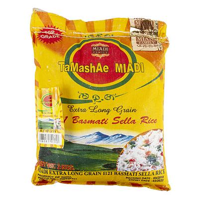  Рис Miadi TaMashAe басмати экстра 2 кг в интернет-магазине свежих фермерских продуктов Apeti.ru