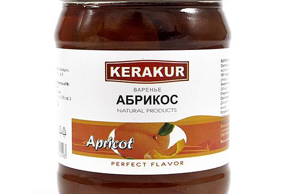  Варенье Kerakur из абрикосов 610 г в интернет-магазине продуктов с Преображенского рынка Apeti.ru