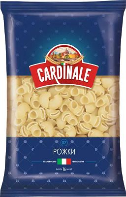 Макаронные изделия Cardinale рожки 400 г