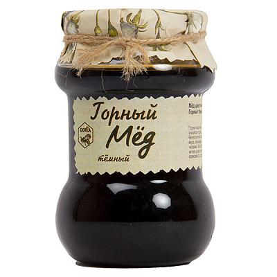  Мед горный темный 500 г в интернет-магазине свежих фермерских продуктов Apeti.ru
