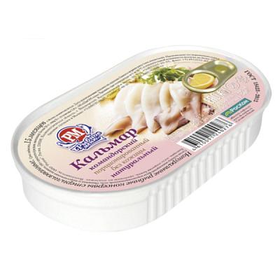  Кальмар командорский "Рыбное меню" порционированный без кожицы 175 г в интернет-магазине свежих фермерских продуктов Apeti.ru