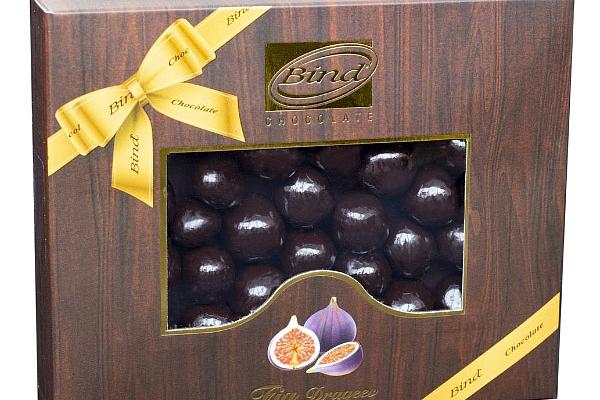  Шоколадное драже Bind Chocolate Инжир в темном шоколаде 100 г в интернет-магазине продуктов с Преображенского рынка Apeti.ru