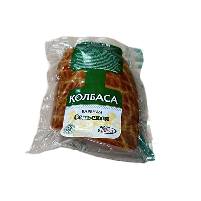  Колбаса вареная ЭкоПрод сельская в синюге халяль вакуум ~ 200 гр в интернет-магазине свежих фермерских продуктов Apeti.ru