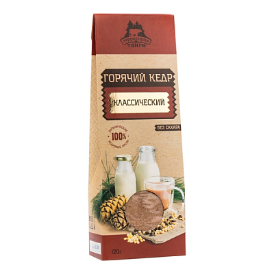  Напиток Горячий Кедр Классический без сахара 120г в интернет-магазине свежих фермерских продуктов Apeti.ru