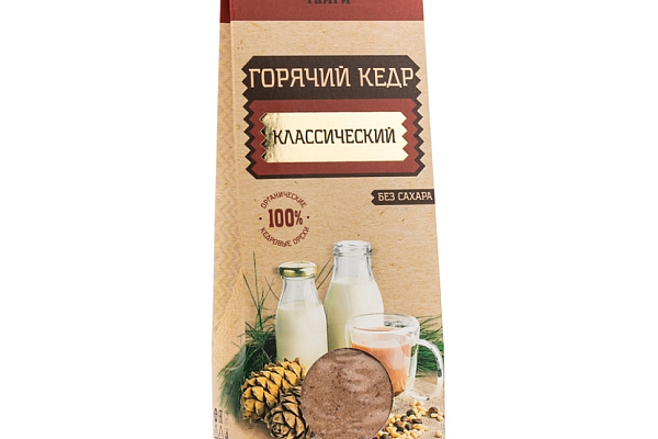  Напиток Горячий Кедр Классический без сахара 120г в интернет-магазине продуктов с Преображенского рынка Apeti.ru