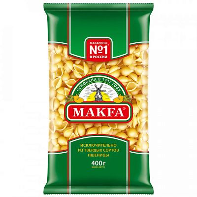Макаронные изделия Makfa ракушки 400 г