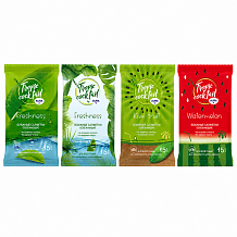 Салфетки влажные Aura Tropic Cocktail освежающие 15 шт