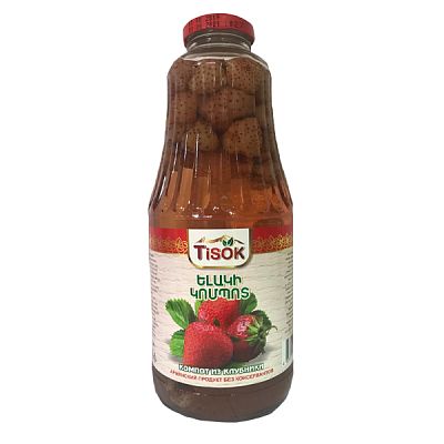 Компот TiSok из клубники 1 л