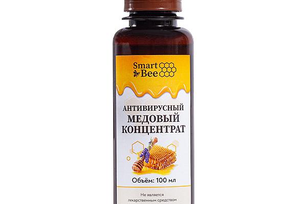  Антивирусный медовый концентрат Smart Bee 100 мл в интернет-магазине продуктов с Преображенского рынка Apeti.ru